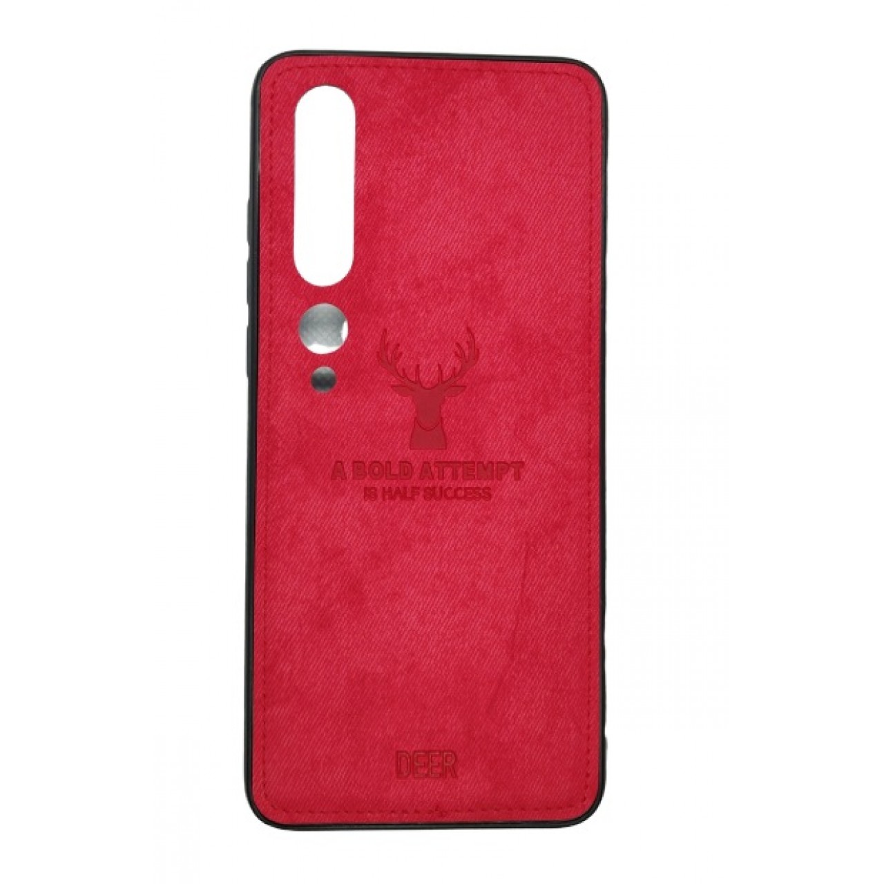 Deer Cloth Case For Xiaomi Mi 10 PRO-Red