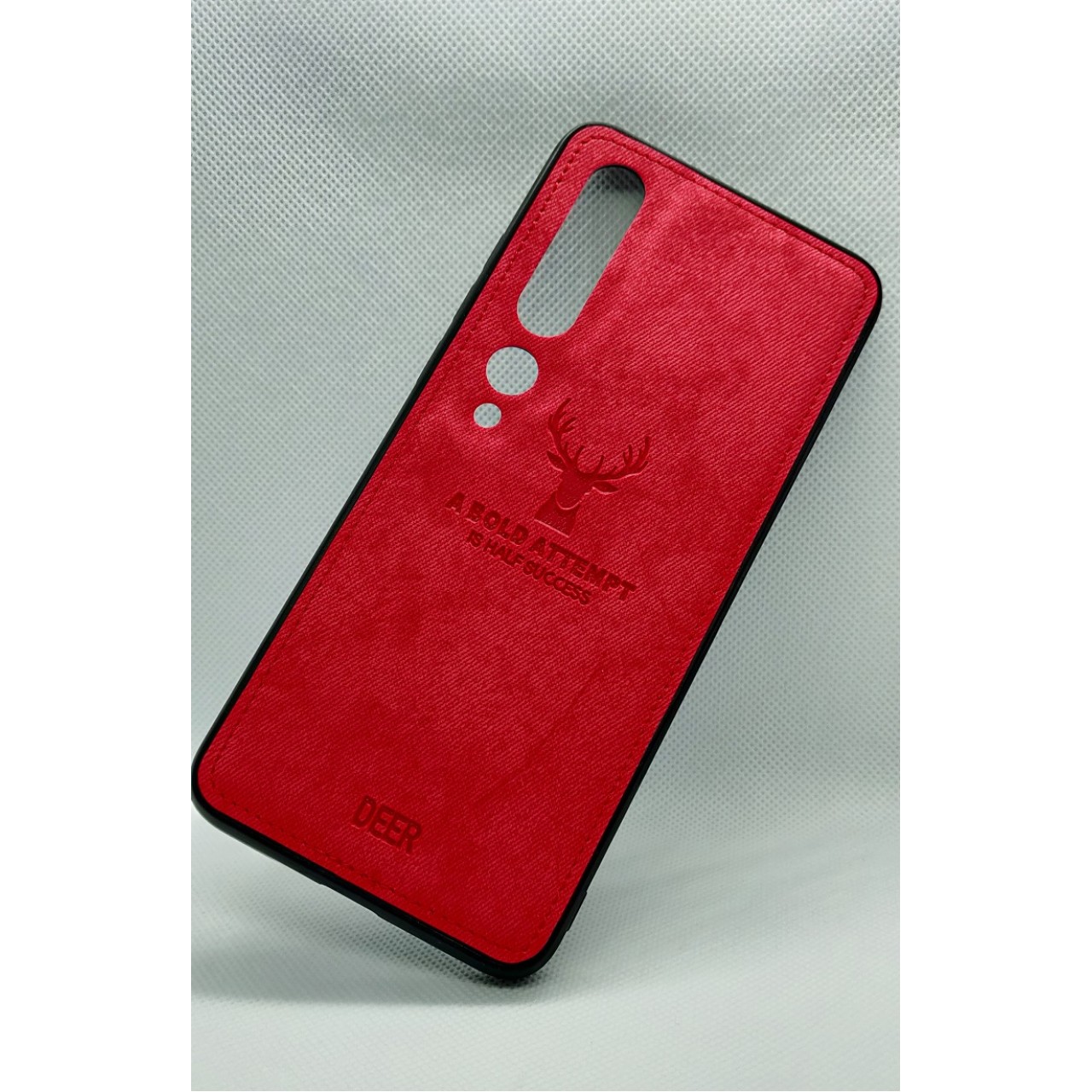 Deer Cloth Case For Xiaomi Mi 10 PRO-Red