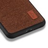 MOFI Fabric Back Cover for Xiaomi Mi 10 Pro - Business style - Brown
