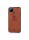 DEER CLOTH BACK CASE FOR SAMSUNG GALAXY A22 5G - BROWN