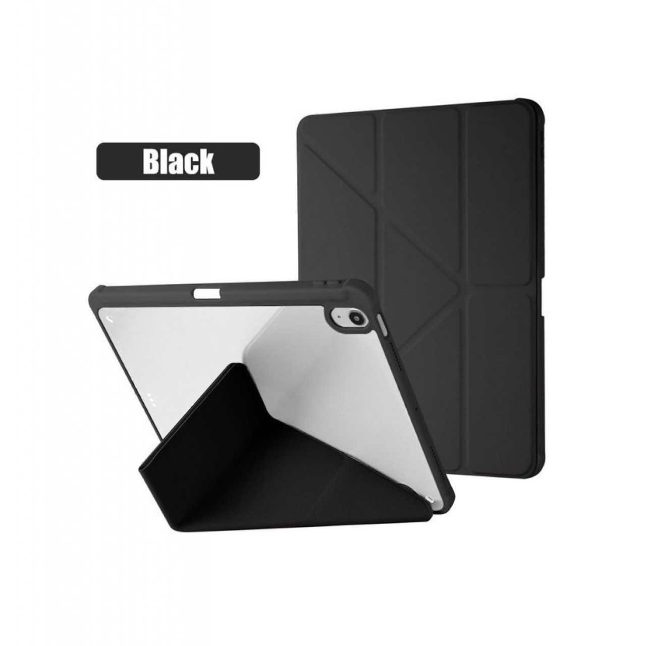 Θήκη Τάμπλετ Μαγνητική Apple iPad Air 4 - 5 10.9 inch με Προστασία Κάμερας και Θέση για Γραφίδα - Black