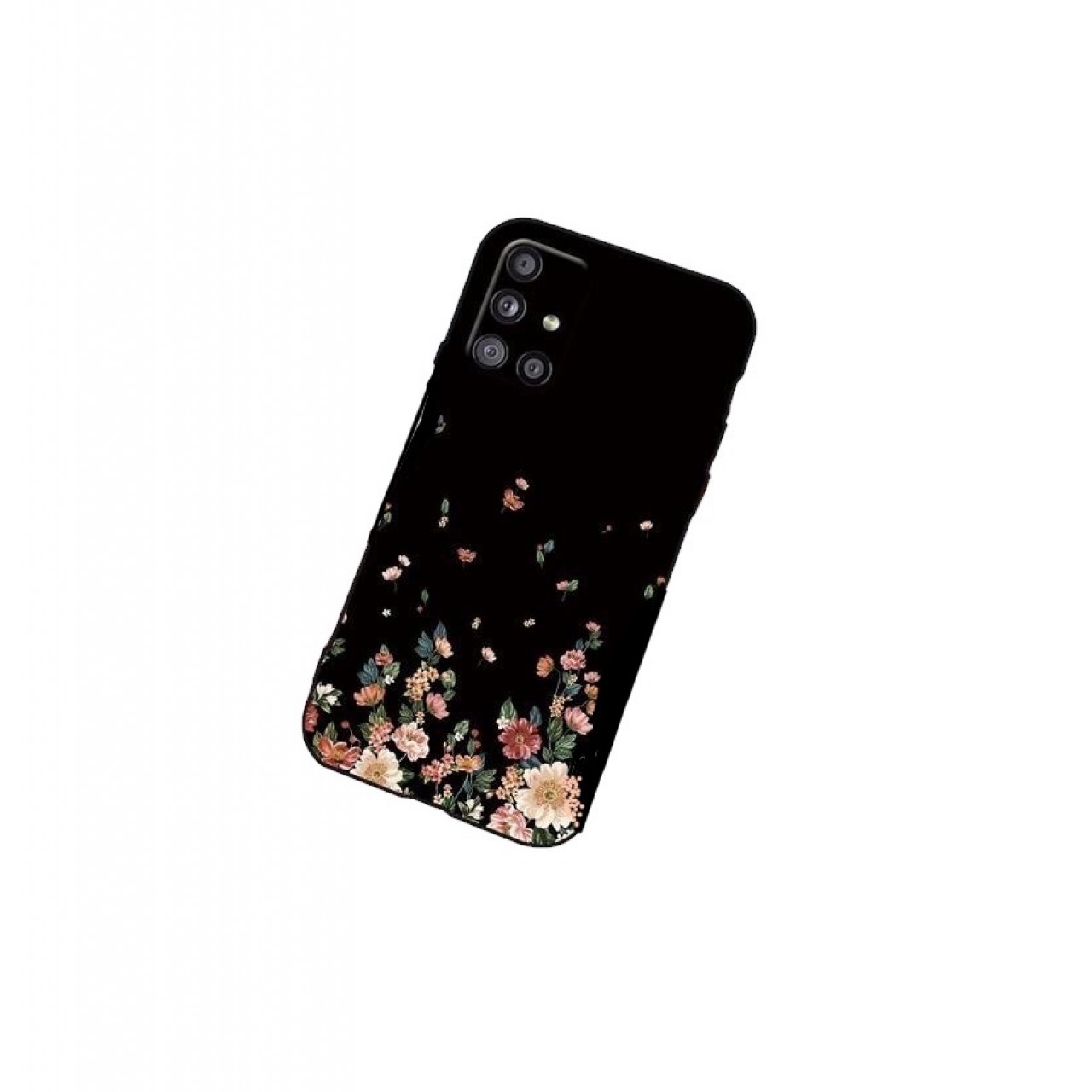 Θήκη Προστασίας Σιλικόνης 3D Samsung Galaxy A04s - Back Cover Silicone Case Black Beauty