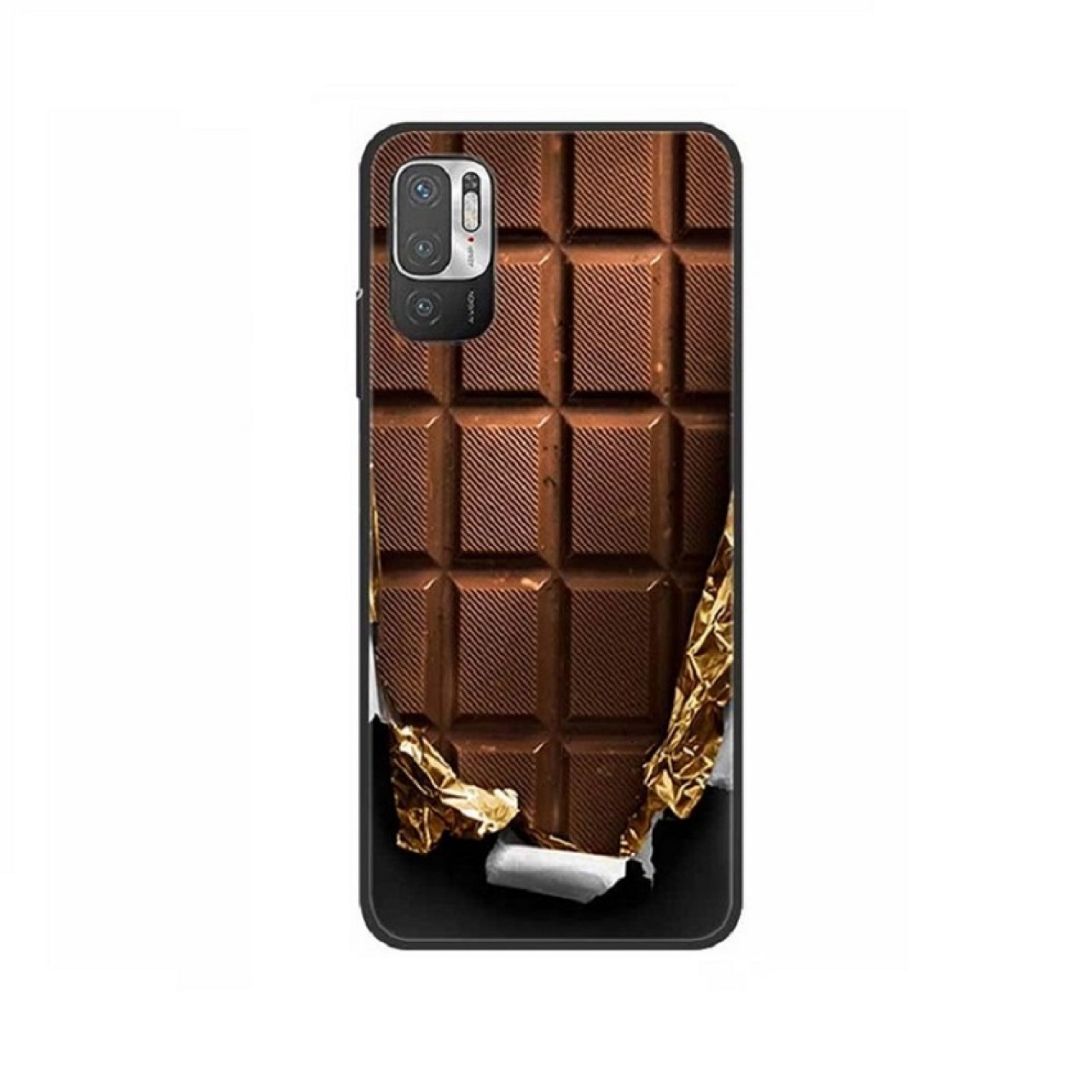 Θήκη Προστασίας Σιλικόνης 3D Samsung Galaxy A04s - Back Cover Silicone Case Chocolate
